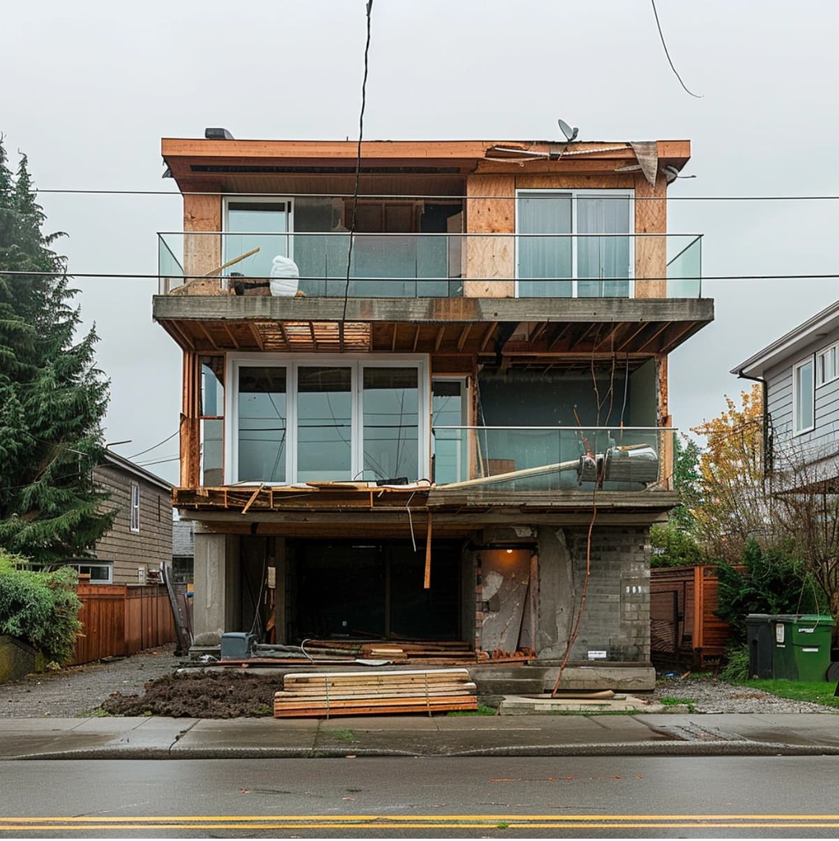 Why I have refused to build lightweight balconies, terraces or green roofs, and why I’m willing to change my mind. A working paper.